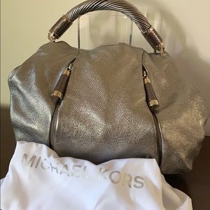 Michael Kors Silver Handbag